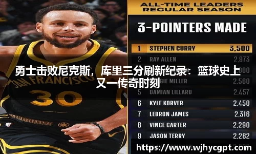 勇士击败尼克斯，库里三分刷新纪录：篮球史上又一传奇时刻